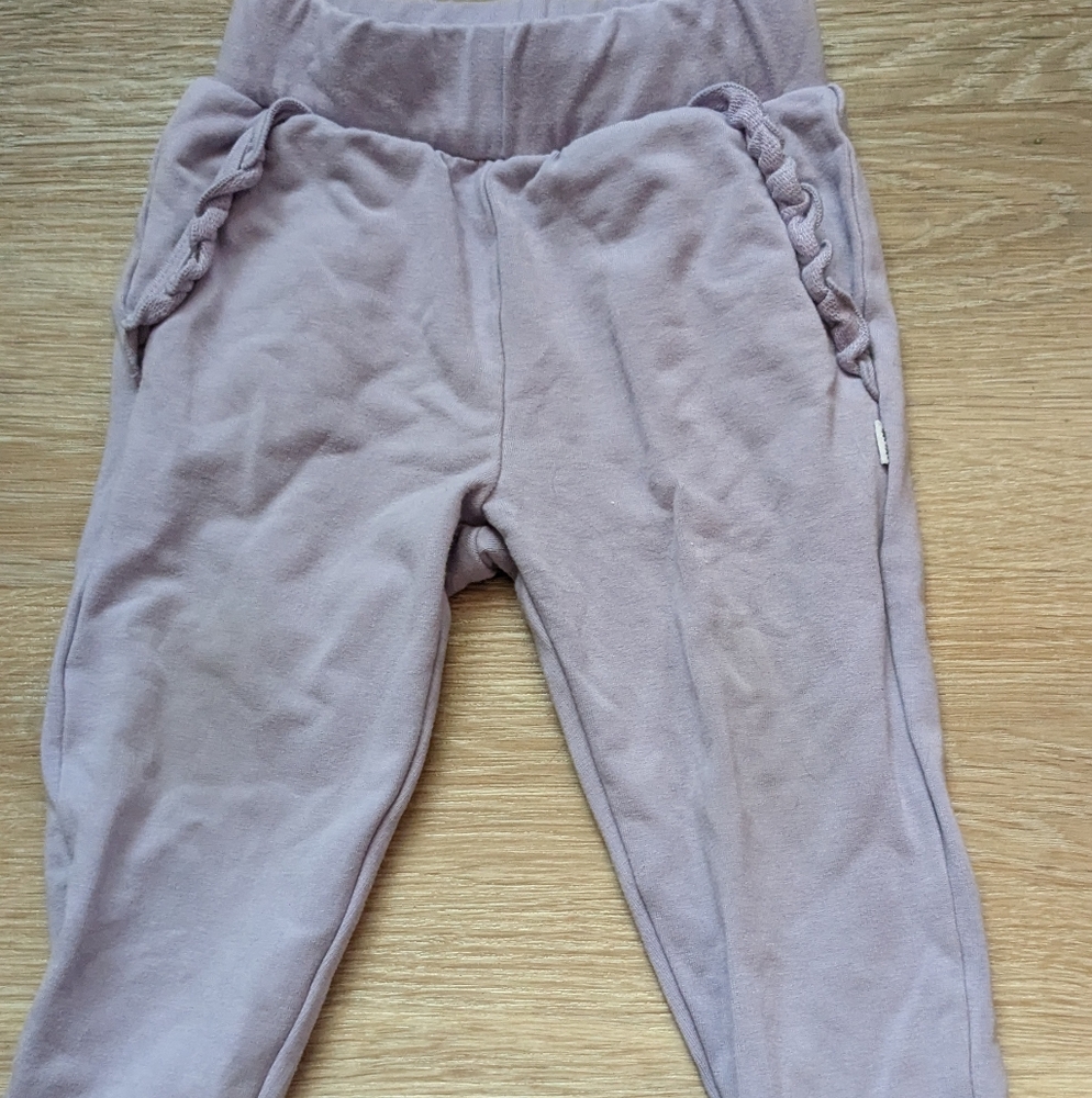 Kids Soft Lavender Jogger Pants